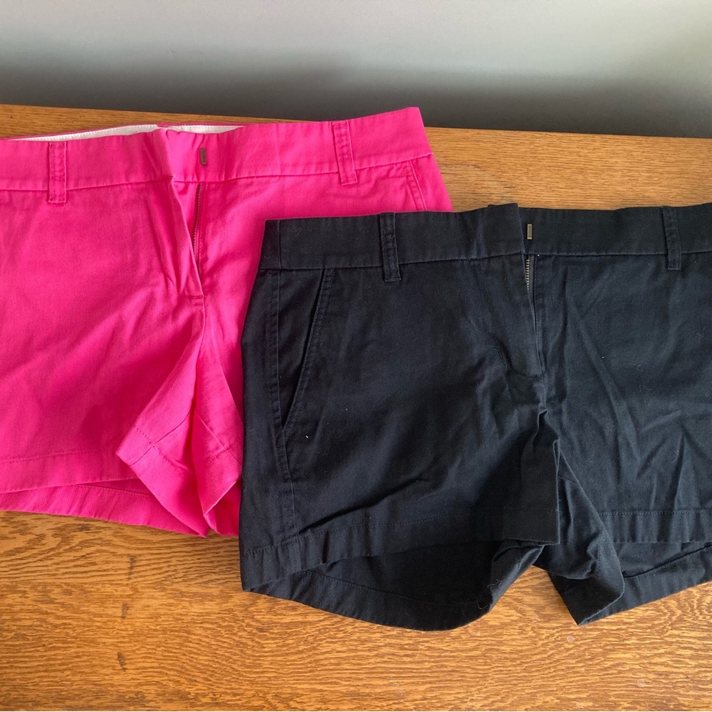 J. Crew chino shorts, size 6.